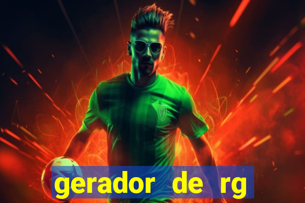 gerador de rg frente e verso